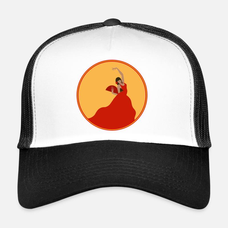 Flamenco Dancer 3 Trucker Cap