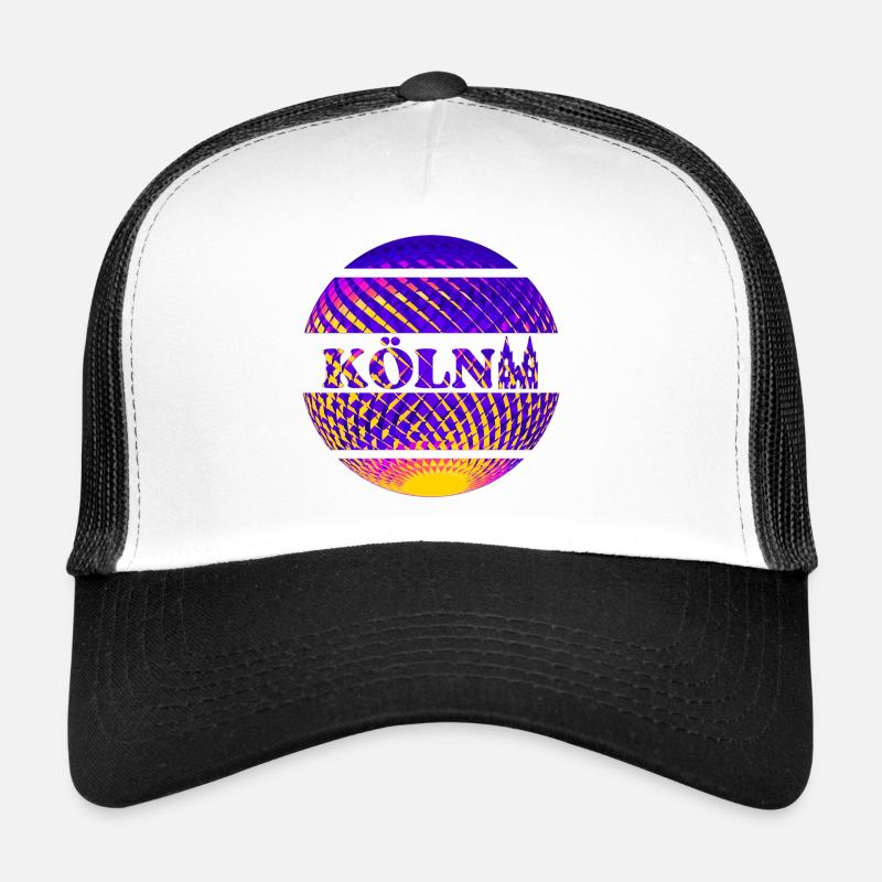 Köln Logo aus Diskokugel Trucker Cap