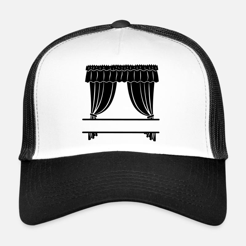 Boutique de rideaux ou théâtre Casquette trucker 