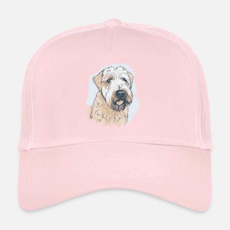 Terrier de blé à poil doux Casquette trucker 