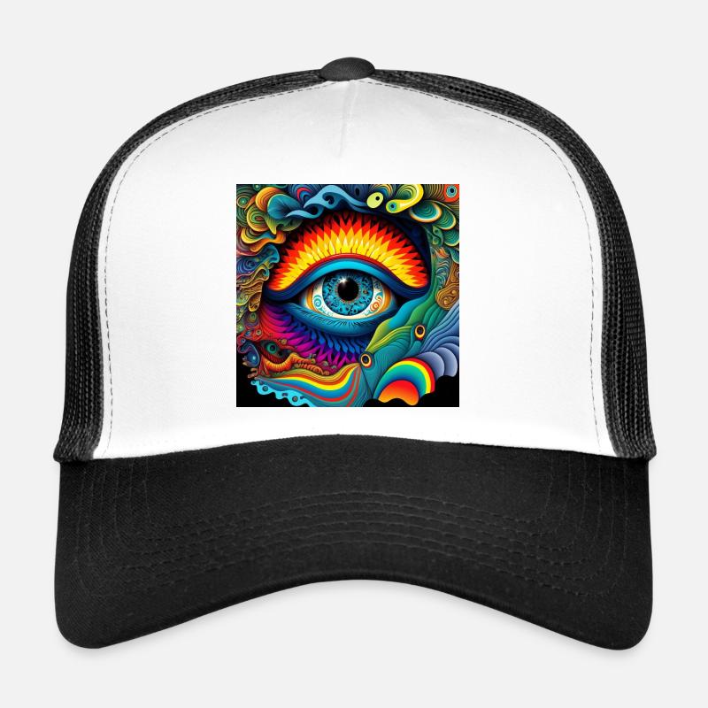 ŒIL TRIPPY Casquette trucker 