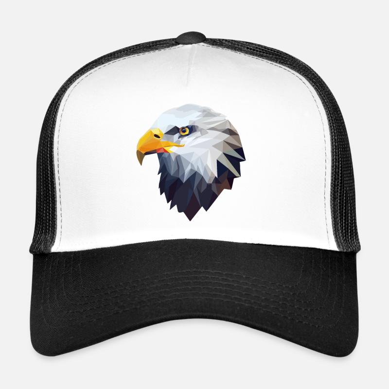 Aigle stylisé, géométrique Casquette trucker 
