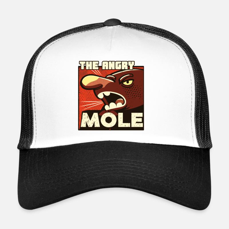 The Angry Mole Trucker Cap