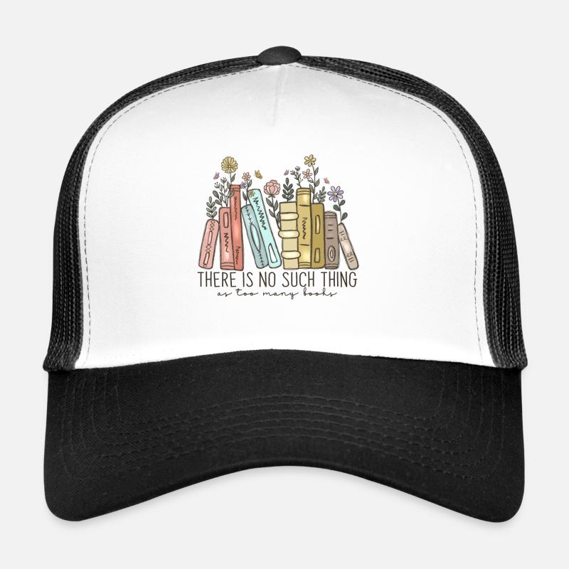 Book Quote Reader Bookworm Casquette trucker 