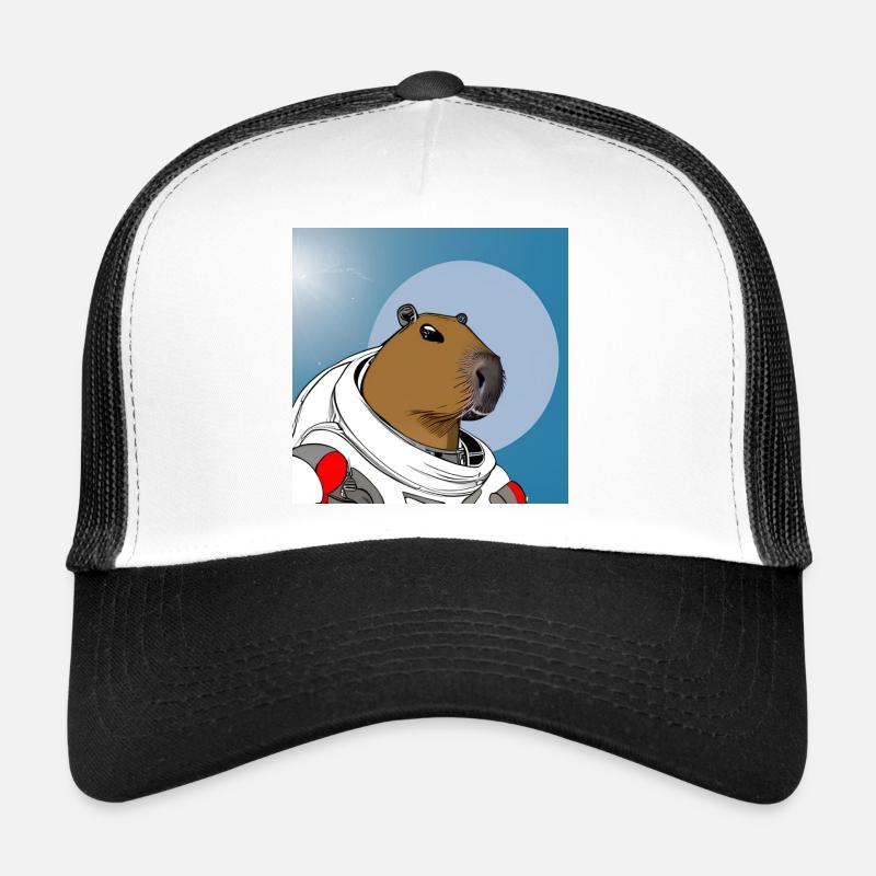 Capy-Astronaut Trucker Cap