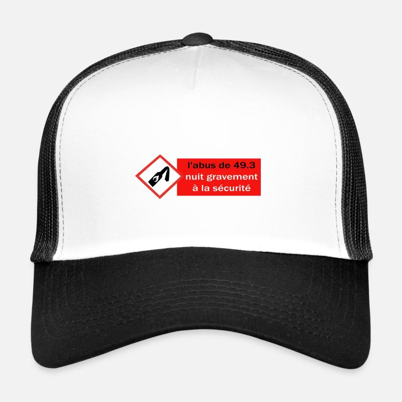 L'abus de 49.3 Casquette trucker 