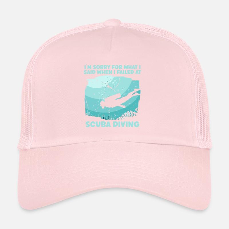 Scuba Diver Océan Plongeur Casquette trucker 