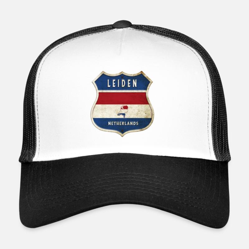 Design des armoiries de Leyde, Pays-Bas Casquette trucker 