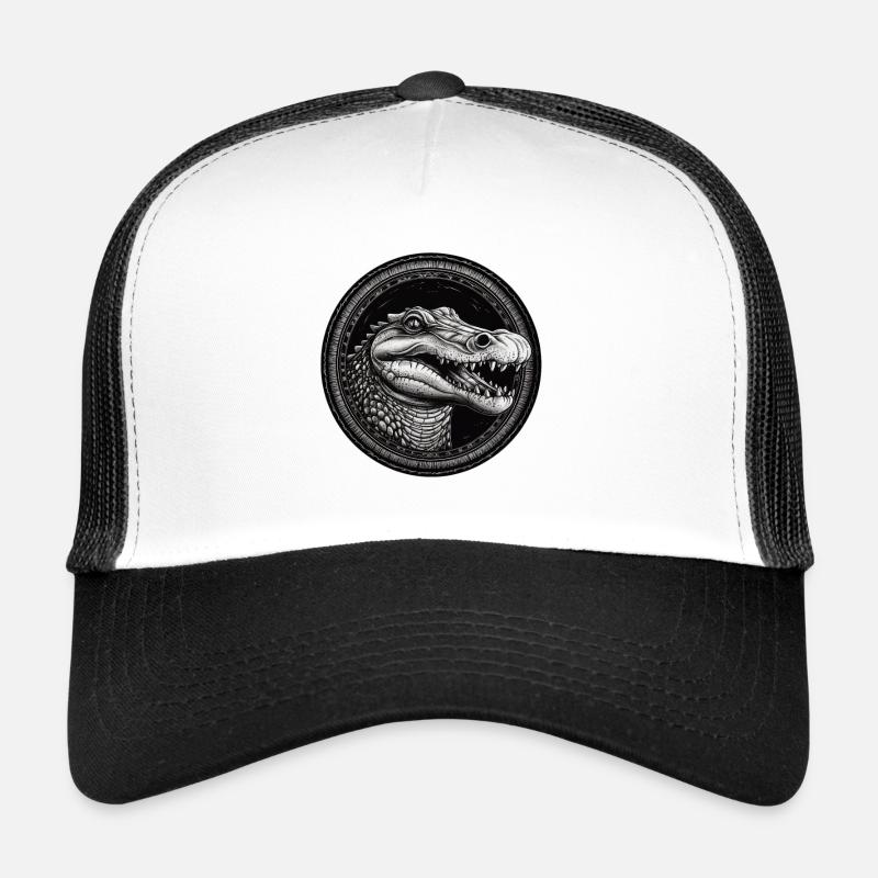 Crocodile Casquette trucker 