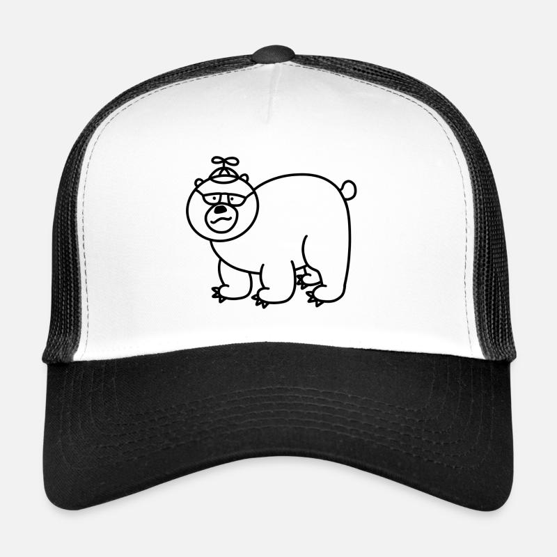 Anti-Zoo Ten - Trucker Cap - white/black