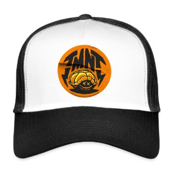 TMNT Mutant Mayhem Turtle Shell - Trucker Cap - white/black - Front