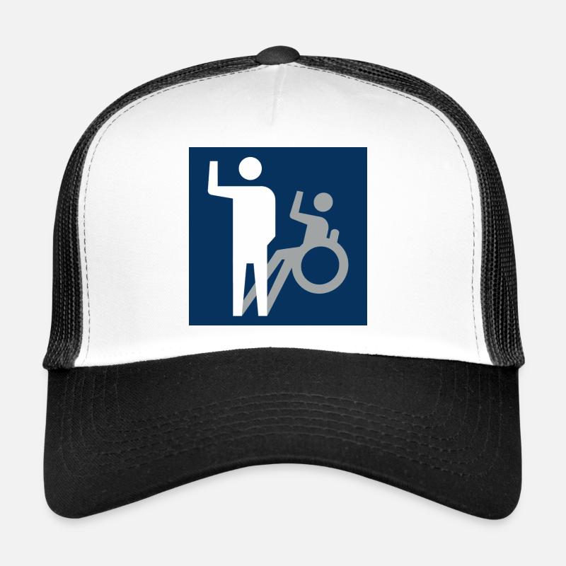 Not all disabilities are visible * Trucker Cap