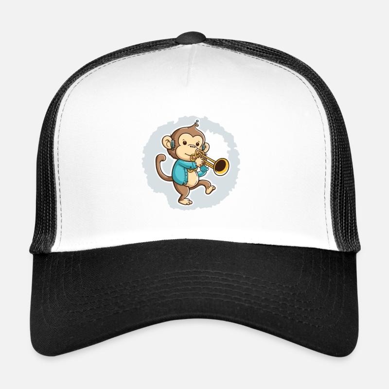 Singe jazzy Casquette trucker 