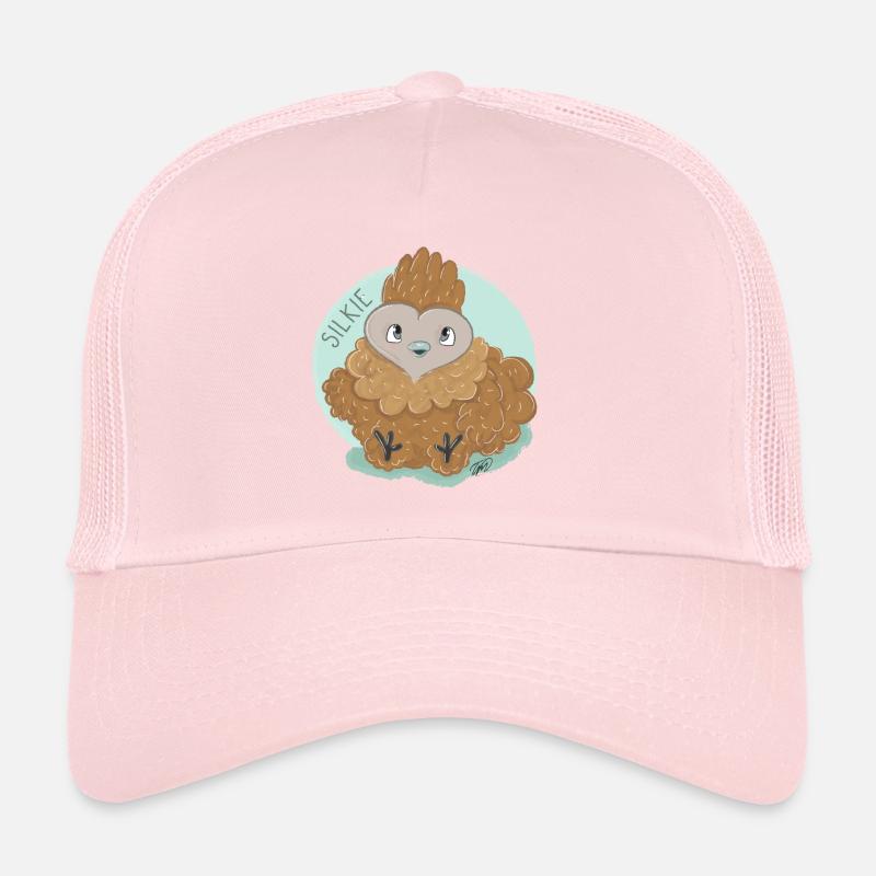 Boulettes de poulet en soie Casquette trucker 