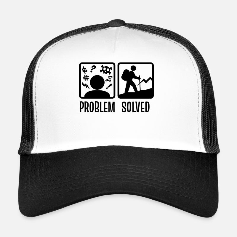 Nature Lovers Mountain Hike Déclaration Randonnée Casquette trucker 