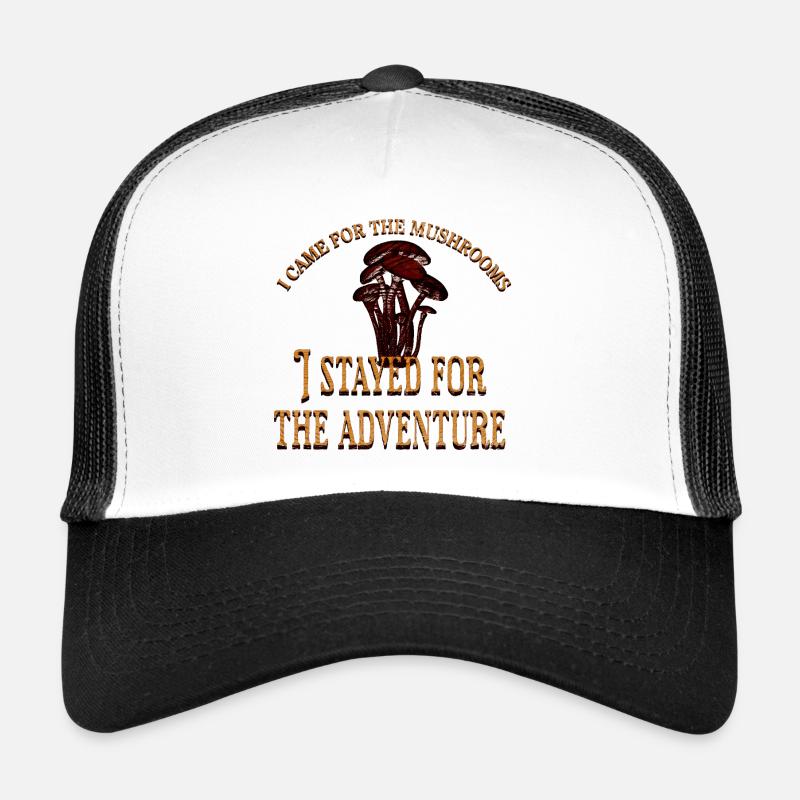 Drôle de chasse aux champignons Casquette trucker 