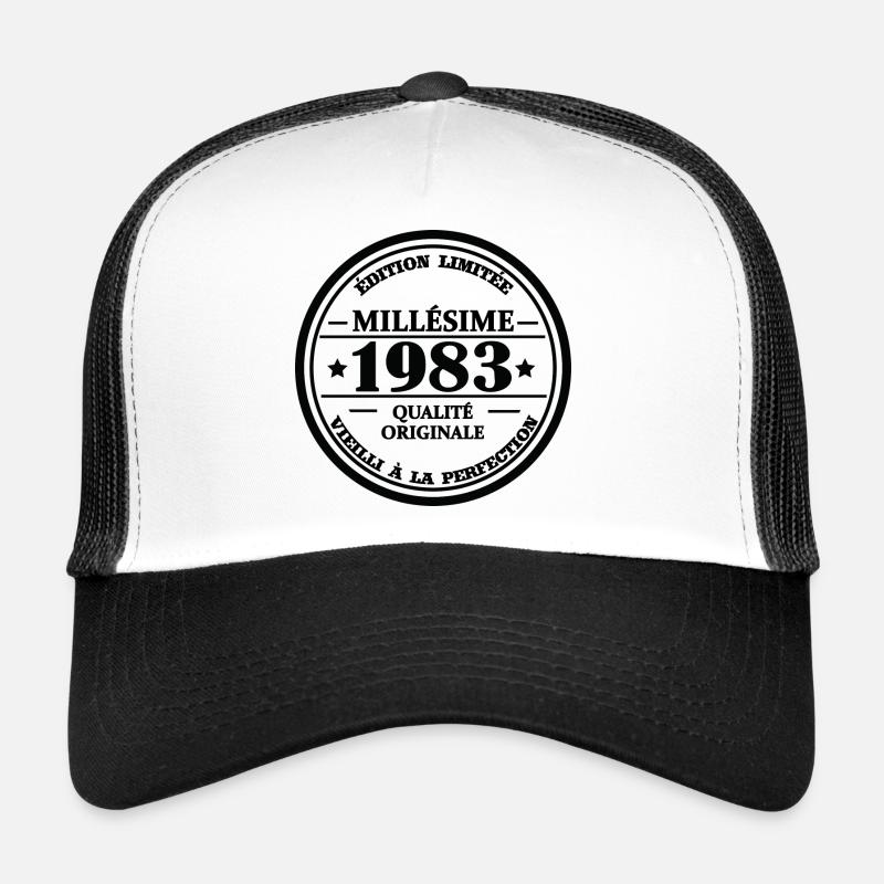 40e anniversaire 1983 cadeau 40 ans Casquette trucker 