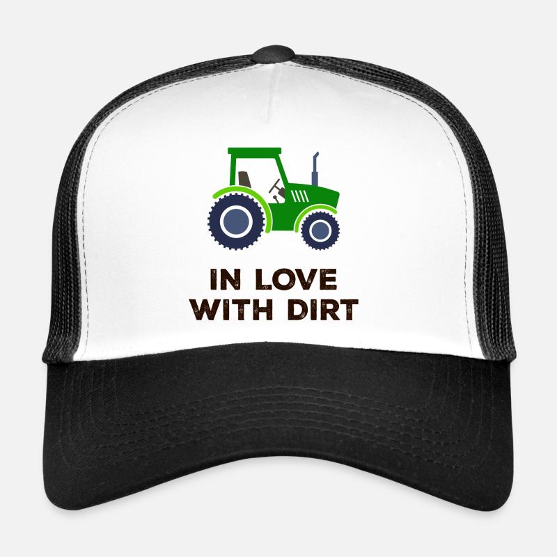 Agricultural Machinery Tractor Motor Vehicle Statement Trucker Cap