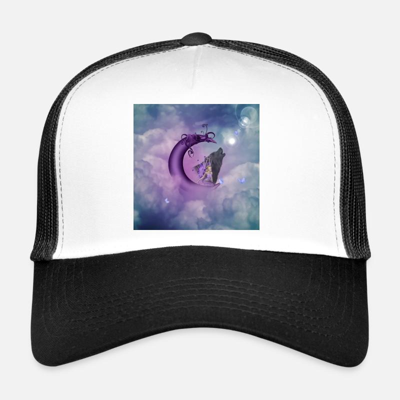Fairy on the Moon Trucker Cap