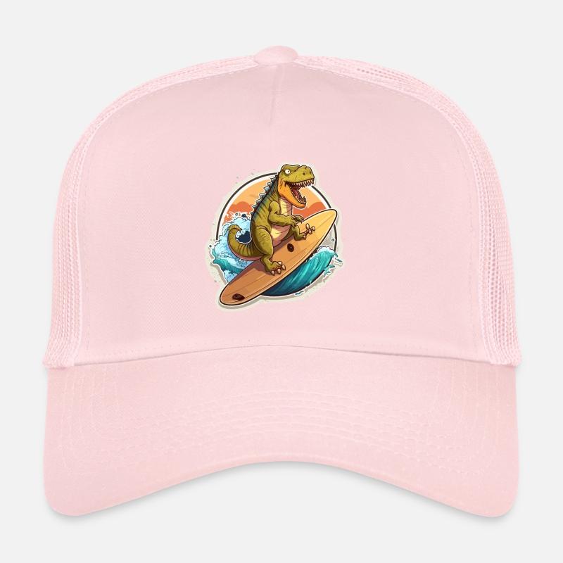 Surfin T-Rex Trucker Cap