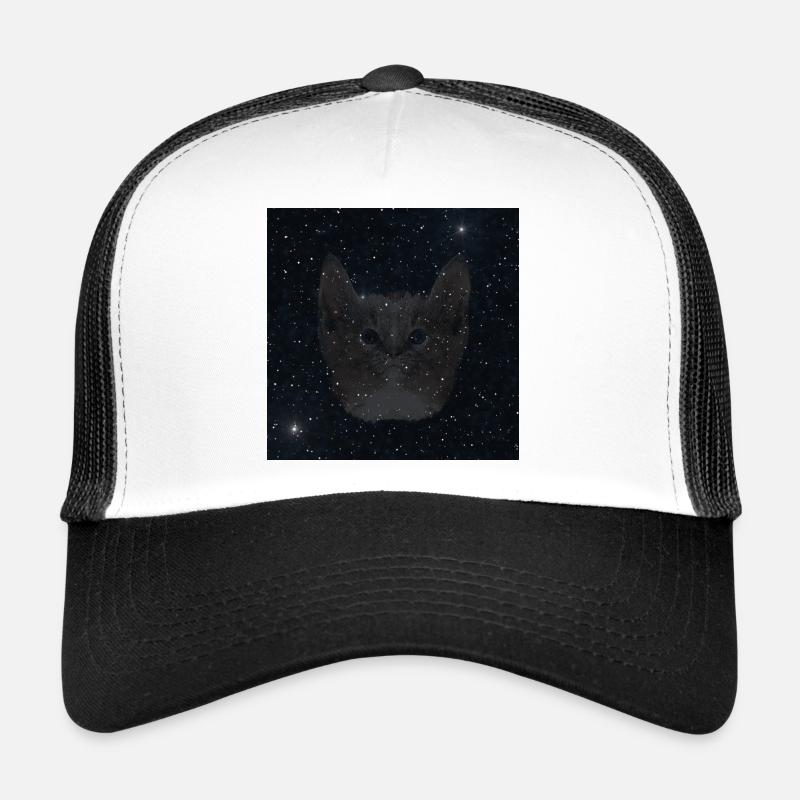 Kätzchen, sternen muster, schenken Weihnachten Trucker Cap
