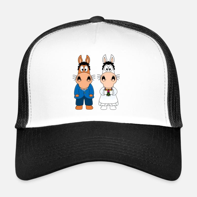PFERDE - PONYS - HOCHZEIT - HEIRATEN - LIEBE Trucker Cap
