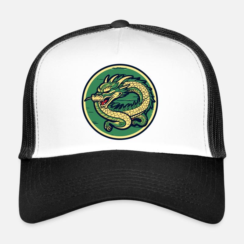 Écusson du Cercle du Dragon, crête du Dragon Casquette trucker 
