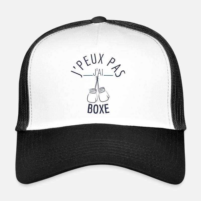 J peux pas j ai boxe Casquette trucker 