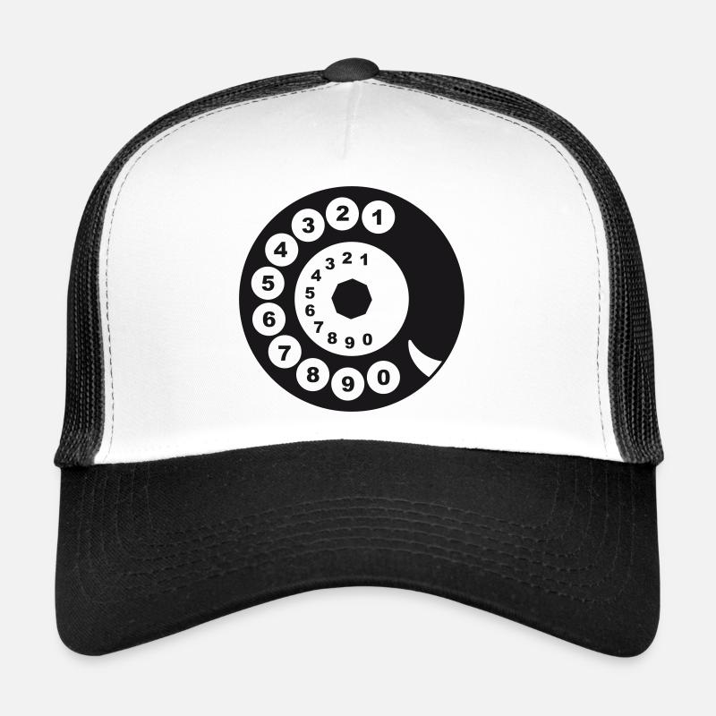 Altes Telefon Wählscheibe Trucker Cap
