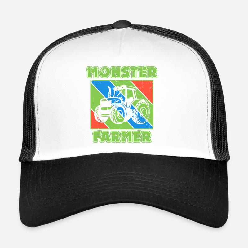 Tracteur de déclaration de véhicule agricole Casquette trucker 