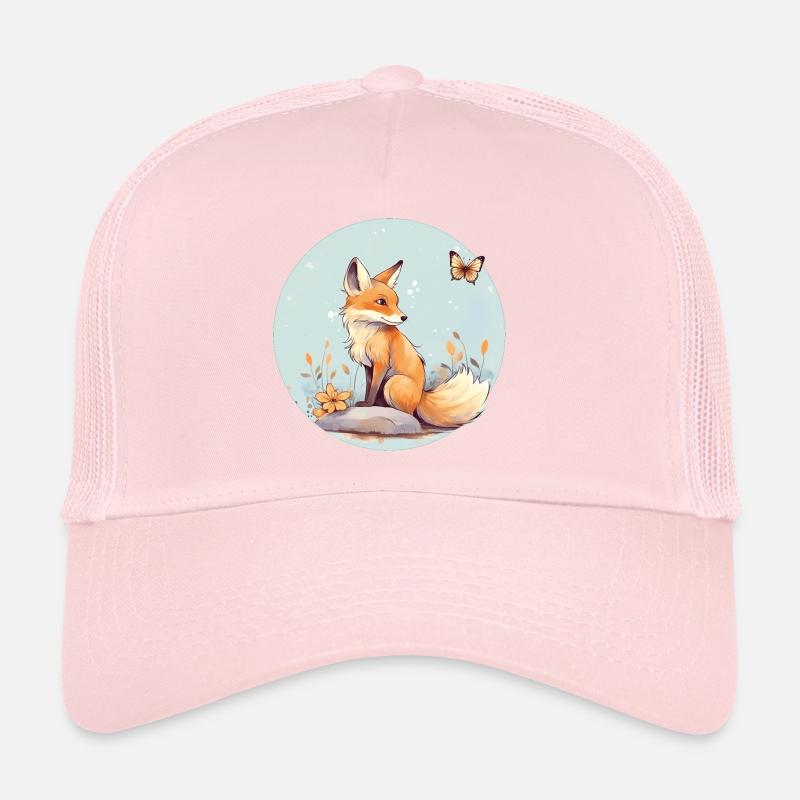 Renard mignon Casquette trucker 