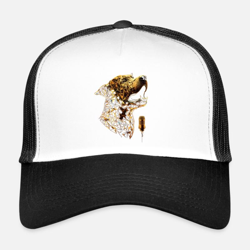 3d dog Trucker Cap
