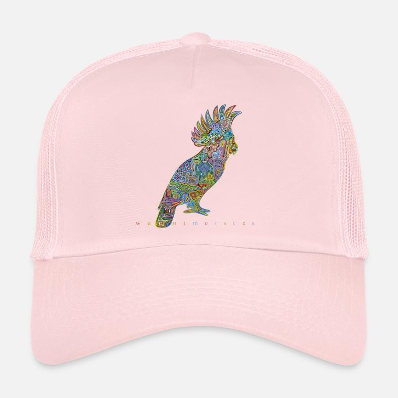 Oiseau de la forêt tropicale Casquette trucker 
