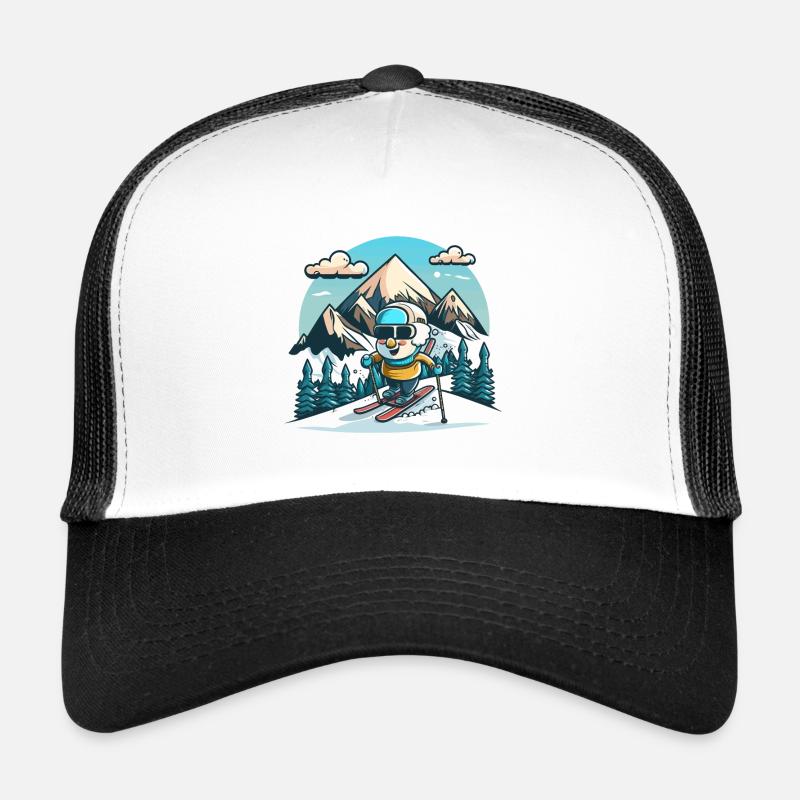 Snowy Adventure Trucker Cap