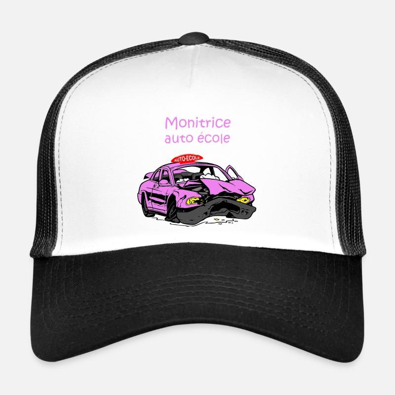 Monitrice auto-école Casquette trucker 