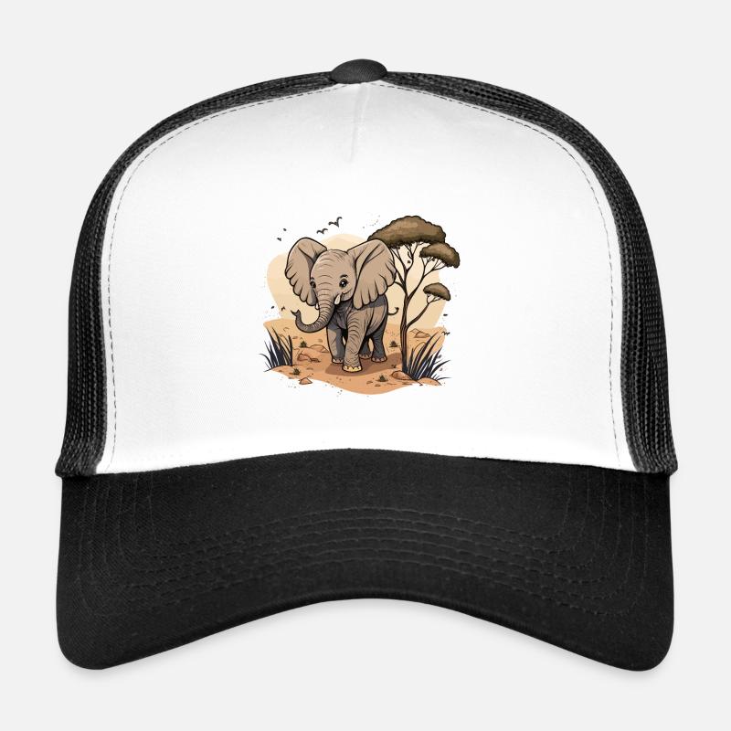 Géant de la savane Casquette trucker 