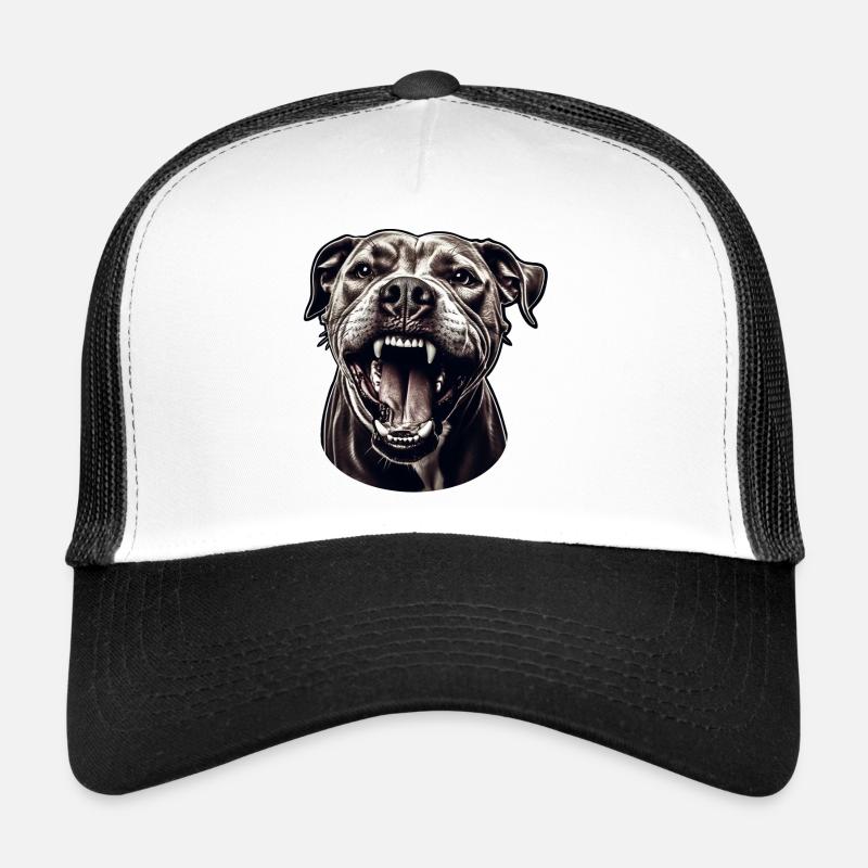 Pitbull – Force et loyauté en un Casquette trucker 