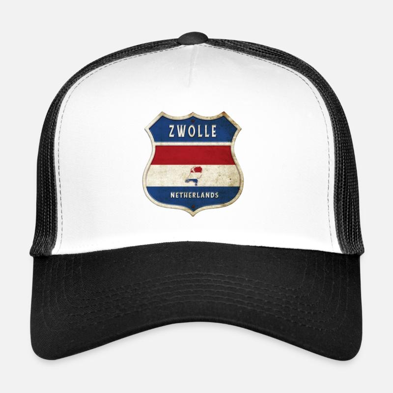Zwolle Niederlande Wappen Design Trucker Cap