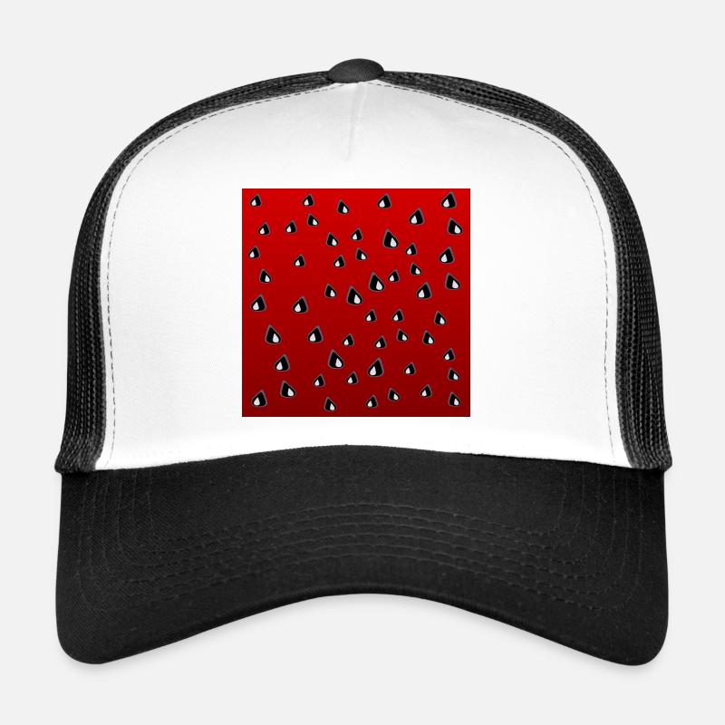 Costumes de pastèque d’été Graines de pastèque Casquette trucker 