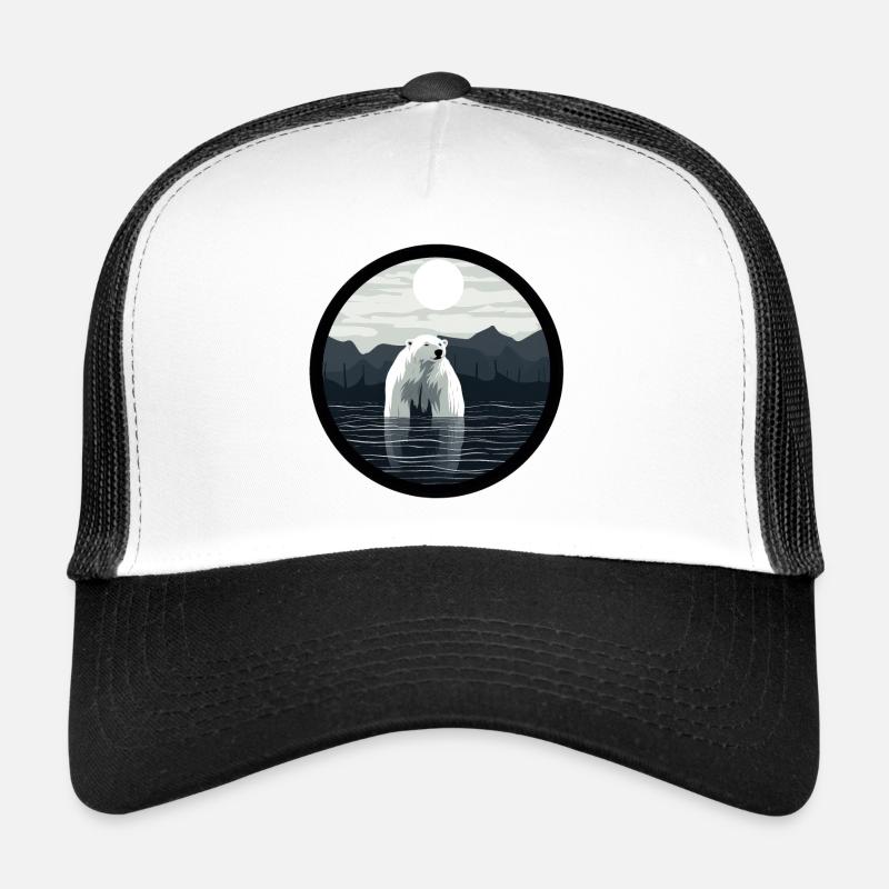 Eisbär - Trucker Cap - Weiß/Schwarz