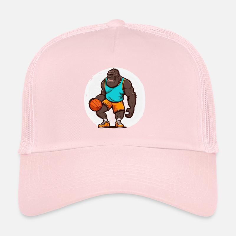 Basket-Gorilla Trucker Cap