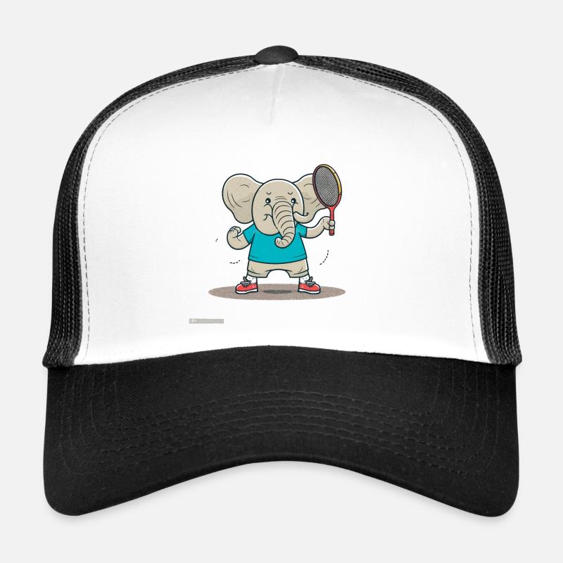 Ele-Badminton Trucker Cap