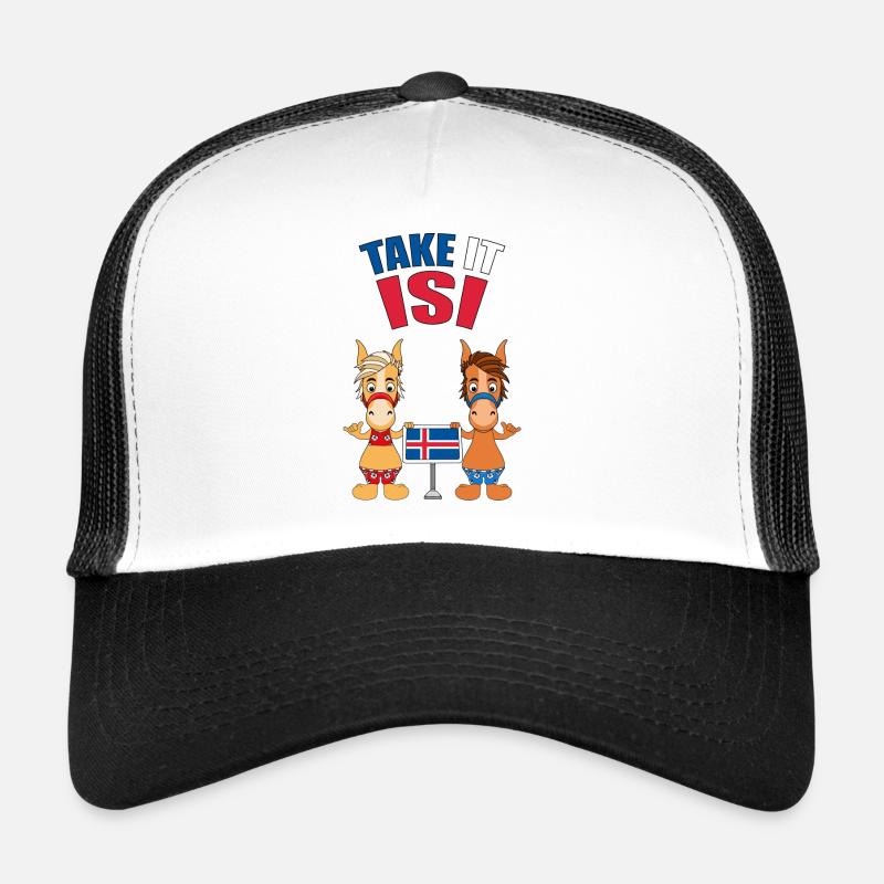 TAKE IT ISI - PFERDE - ISLAND - PONYS - ISLÄNDER Trucker Cap