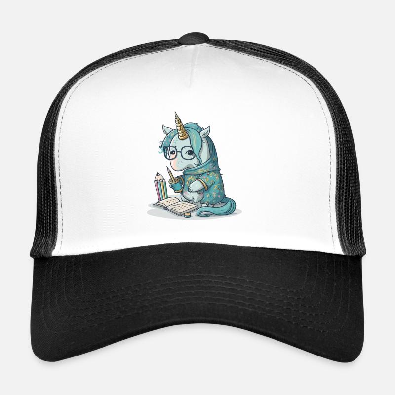 Calligraphe Licorne Casquette trucker 