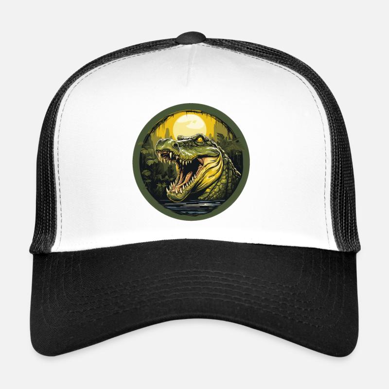 Crocodile Casquette trucker 