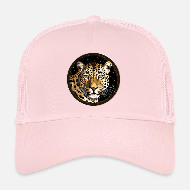 Léopard Casquette trucker 