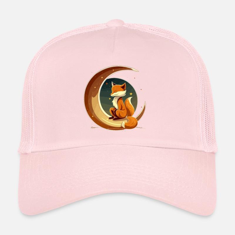Moonlit Fox Trucker Cap