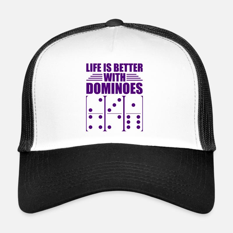 Domino Design Trucker Cap