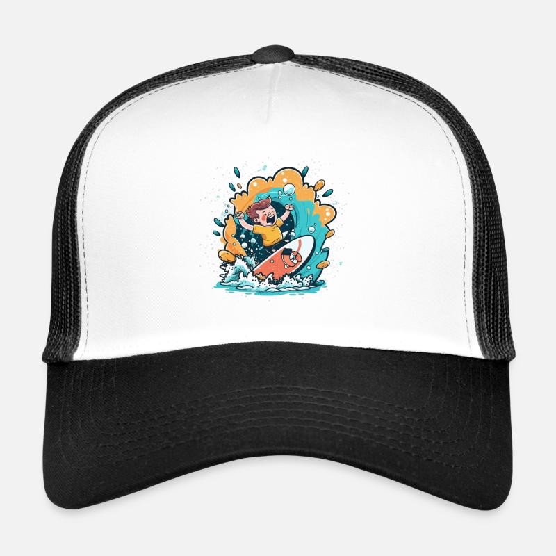 Surft nach oben Trucker Cap