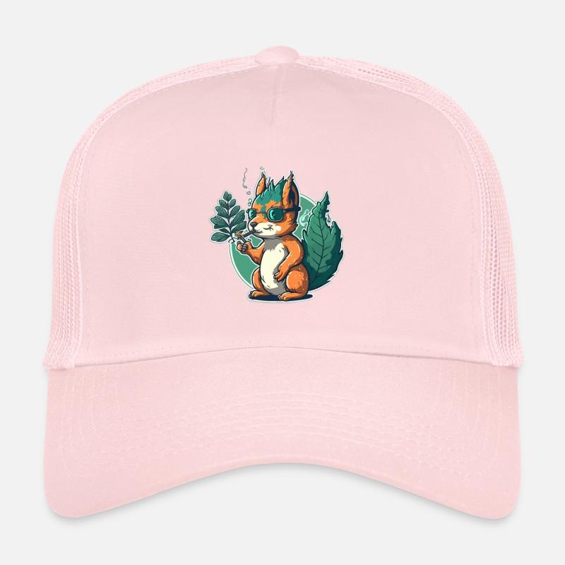 Stoner Squirrel Trucker Cap